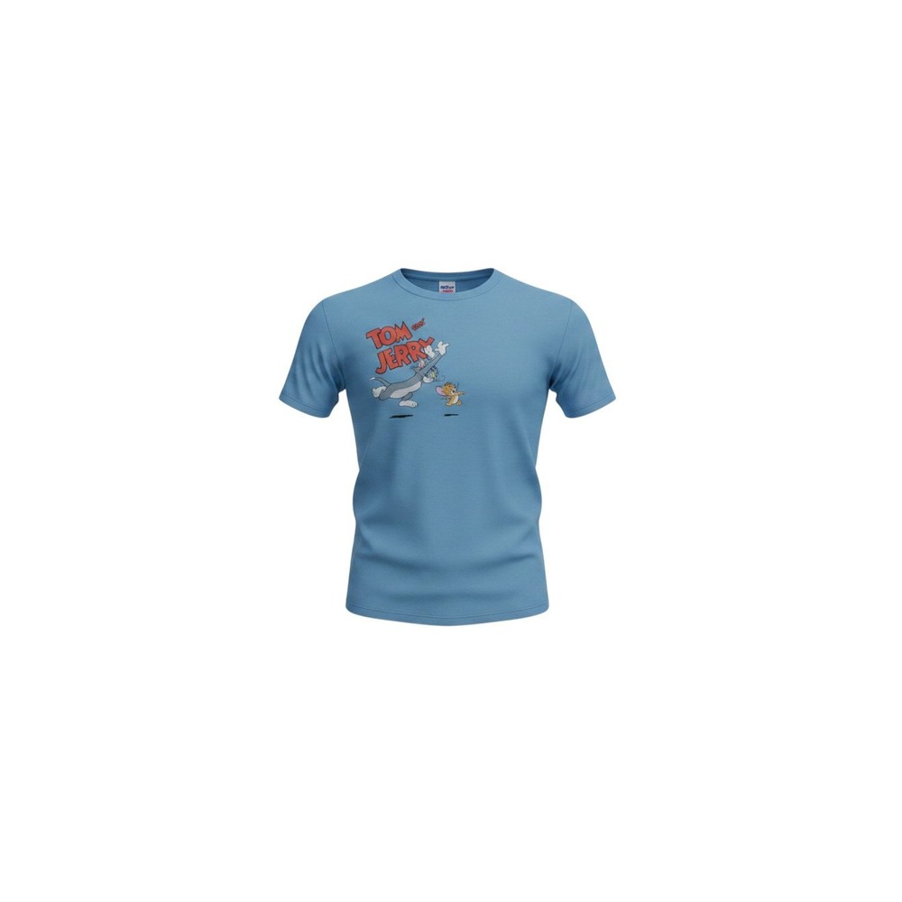 Rue21 Tom and Jerry T-Shirt Mens Small Blue New Graphic Cartoon Tee
